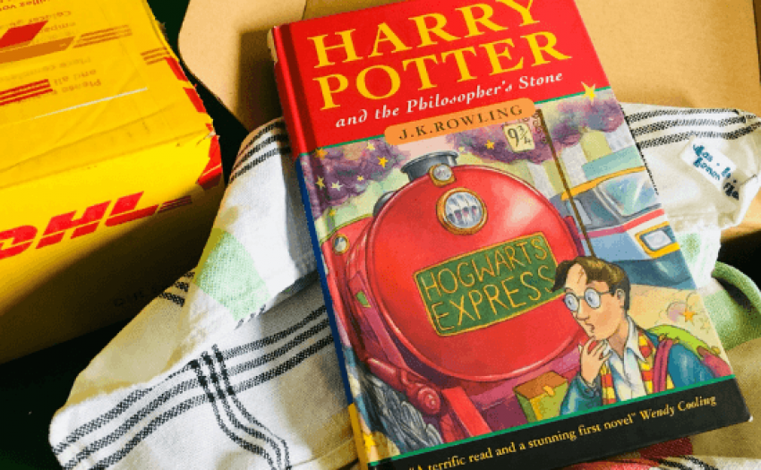 Британец, который купил первое издание "Гарри Поттера" в 1999 году, сможет оплатить колледж дочери, продав книгу
